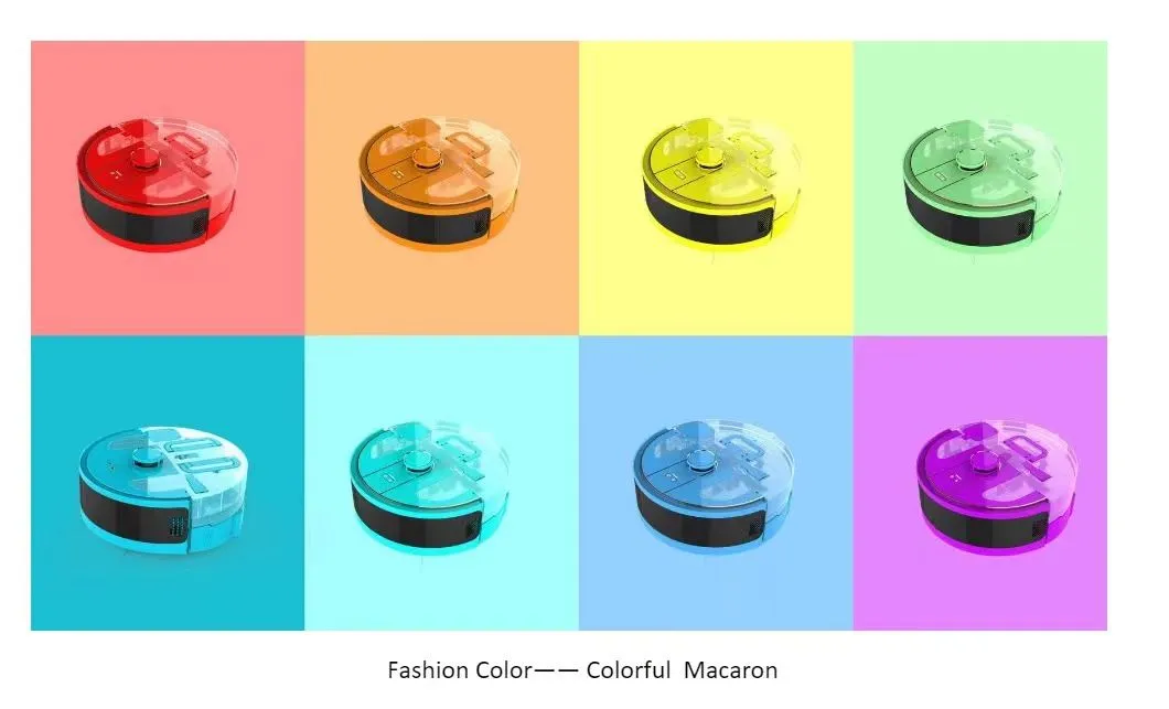 Színes tisztító robot