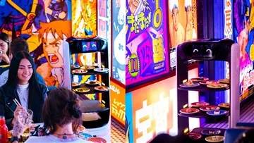 A Deligo szállítórobot a kolumbiai étteremben új élményt nyújt az ügyfeleknek